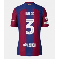 Barcelona Alejandro Balde #3 Hjemmedrakt Dame 2023-24 Kortermet